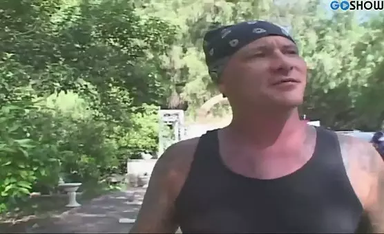 Anal Beads In Her Ass Boots, Red Fishnets, and a Cocksucking Skirt